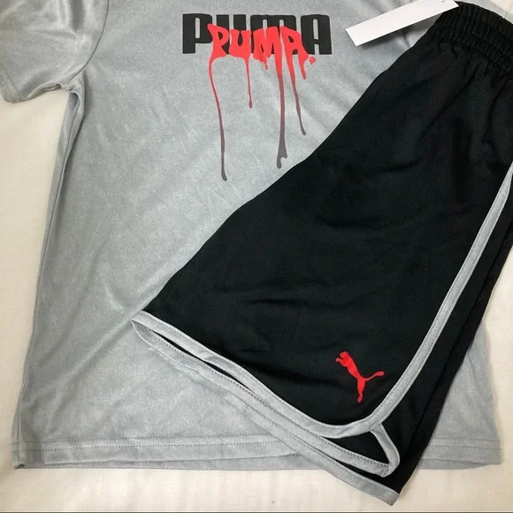 Puma active performance cute shorts set 5000